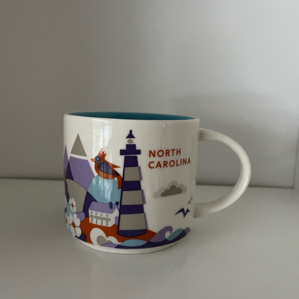 Starbucks 14 oz. North Carolina “You Are Here” Collection Mug Cup 2018